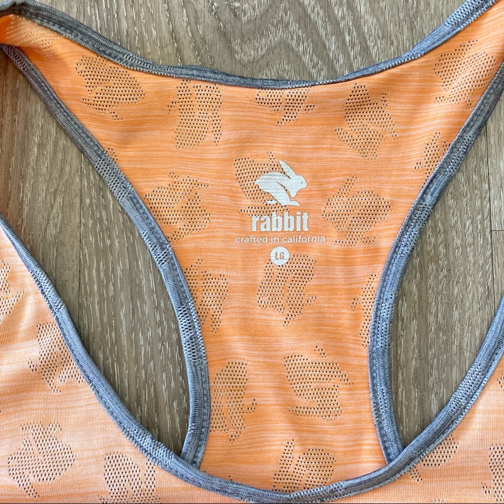 Rabbit Women's Bunny Hop Runners Tank Top. Large - Picture 4 of 10